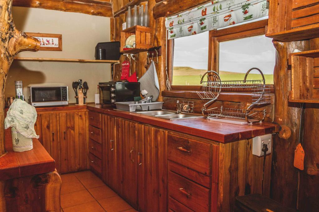 A Log Home At Buffalo Creek Buffeljagsrivier Exteriér fotografie